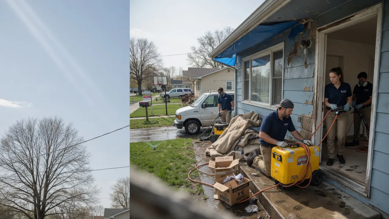 Basement Flood Cleanup in Offutt Afb, NE near me